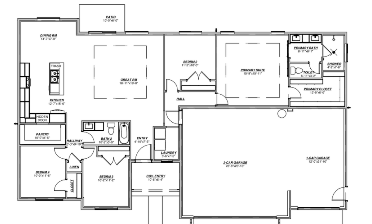 Driftwood Floor Plan